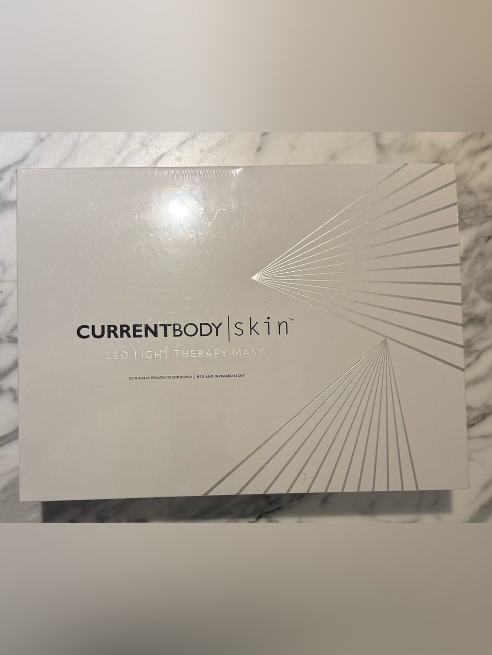 CURRENTBODY Skin LED Light Therapy Mask — White